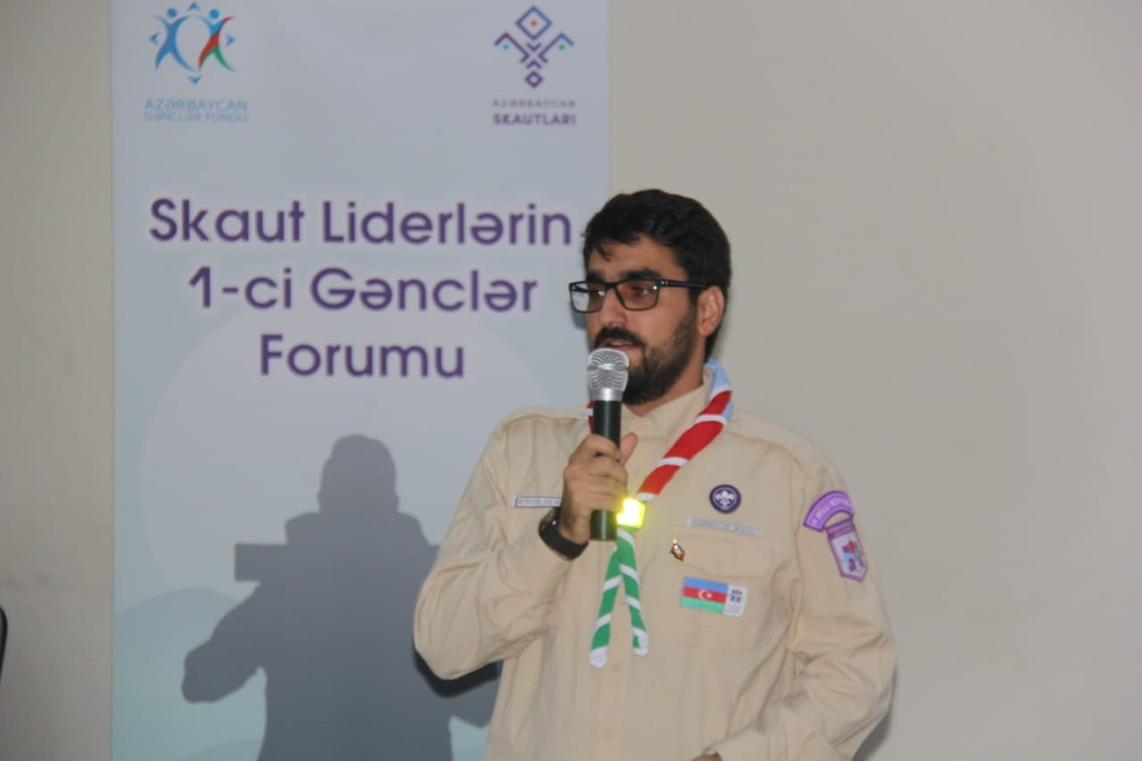 Skaut Liderlərin I Gənclər Forumunun təqdimat mərasimi keçirilmişdir+FOTO