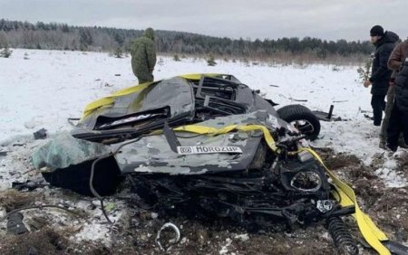 Uduzulmuş mərc: rusiyalı “Gelandwagen”ini helikopterdən aşağı buraxdı – VİDEO