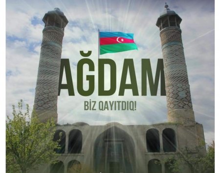 Ağdam rayonunun Güllücə kəndinin təməli qoyuldu