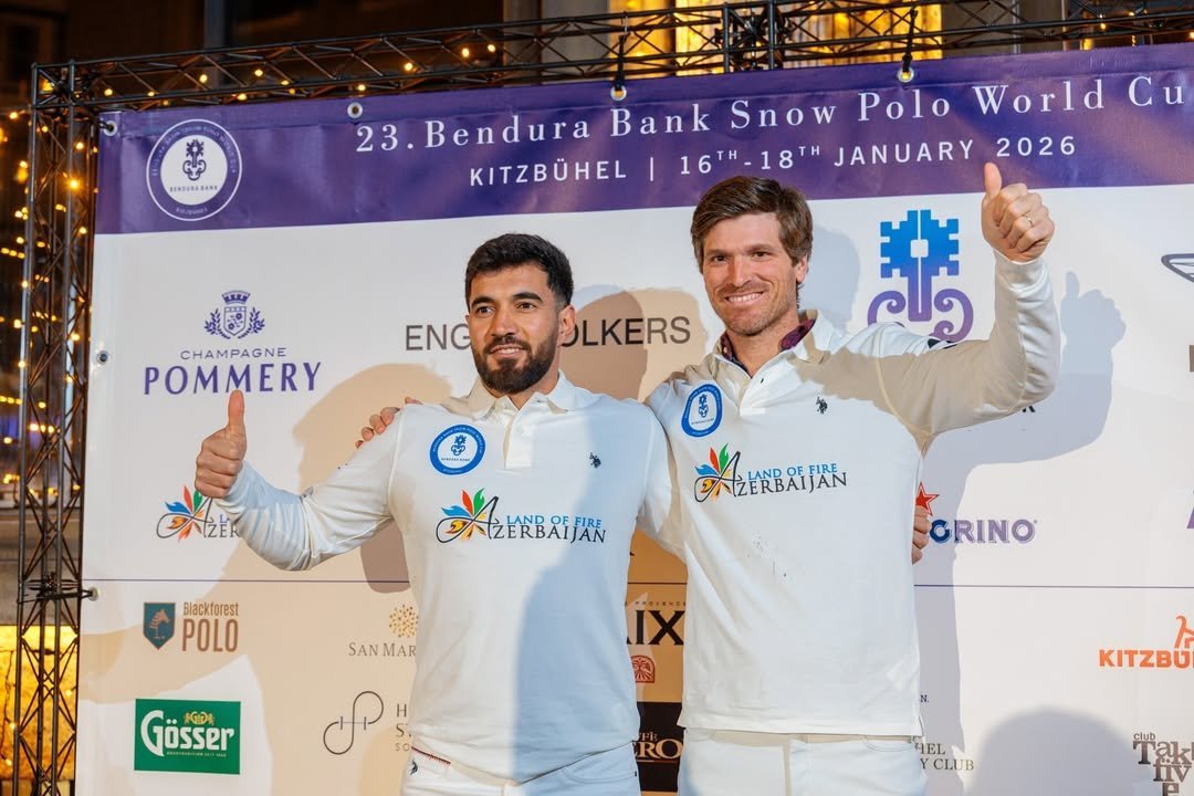 Avstriyanın Kitzbühel şəhərində qarüstü polo üzrə növbəti Dünya Kubokuna start verilib Avstriyanın Kitzbühel şəhərində qarüstü polo üzrə növbəti Dünya Kubokuna start verilib