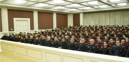 Ümummilli lider Heydər Əliyevin vəfatının 16-ci ildönümü ilə bağlı DİN-in Polis Akademiyasında anım mərasimi keçirilib - FOTO