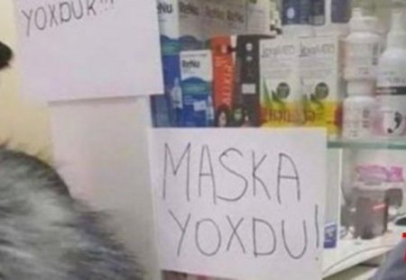 Azərbaycanda apteklərdə niyə maska yoxdur? — VİDEO