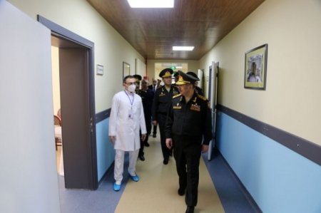 Zakir Həsənov Baş Klinik Hospitalın yeni korpusunun açılışında - VİDEO