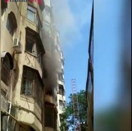 Bakıda azyaşlı uşaq evi yandırdı - VİDEO
