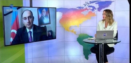 Kolumbiya televiziyasında Dağlıq Qarabağ münaqişəsi müzakirə olundu - VİDEO