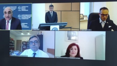 UNEC-də Qarabağın azad edilməsinin Türk Dünyasına iqtisadi təsiri müzakirə olunub - VİDEO