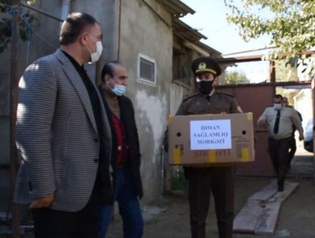 FHN-in İdman-Sağlamlıq klubunun əməkdaşları şəhid ailələrini ziyarət ediblər - FOTO - VİDEO