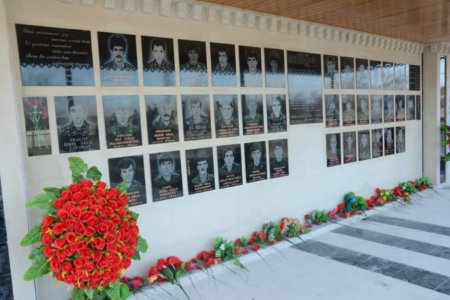 Füzuli rayonunun Böyük Bəhmənli kəndində şəhidlərin xatirəsinə "Bulaq" abidə kompleksinin açılışı oldu