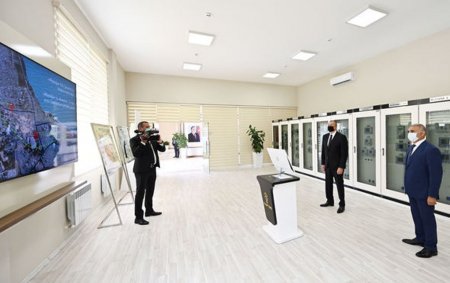 İlham Əliyev Bakıda yarımstansiyanın açılışında - FOTO - VİDEO