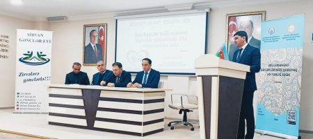 "Elin Səsi" Milli-Mənəvi Dəyərlərimizin Qorunması İctimai Birliyinin Şirvan şəhərində növbəti tədbiri keçirildi