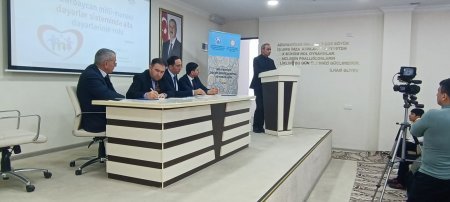 "Elin Səsi" Milli-Mənəvi Dəyərlərimizin Qorunması İctimai Birliyinin Şirvan şəhərində növbəti tədbiri keçirildi