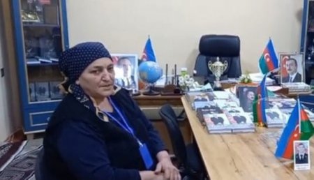 Şəhid anası təhsil şöbəsinin müdirindən GİLEY EDİR - VİDEO