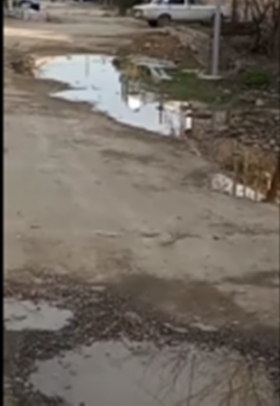 Yevlaxda iki şəhidin sakini olduğu küçənin vəziyyəti - VİDEOFAKT