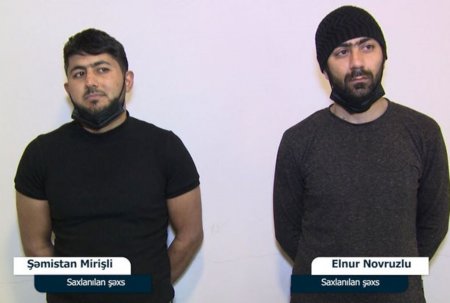 Bakıda narkotik qəbul edən sürücü və sərnişini polisə müqavimət göstərdilər - VİDEO