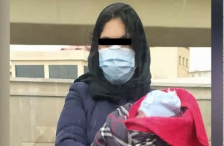 Dilənçi qadın saxlanıldı, övladı körpələr evinə yerləşdirildi - VİDEO