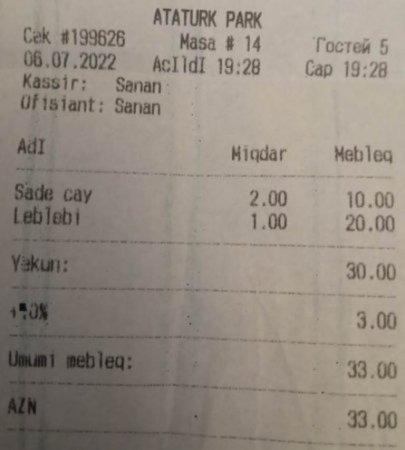 Bakıda keçmiş deputatdan 33 manat çaypulu aldılar