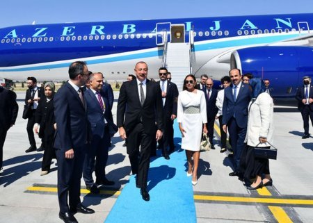 İlham Əliyev və Mehriban Əliyeva Türkiyədə səfərdədirlər - FOTO - VİDEO