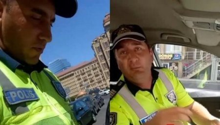 BAKIDA YOL POLİSİ İLƏ 