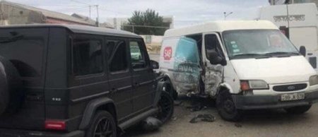 Bakıda qəza törədən “Galenvagen" dövlət nömrə nişanını GİZLƏTDİ