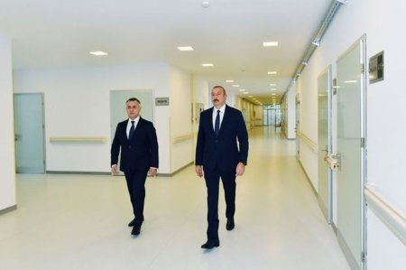 İlham Əliyev Bakıda sanatoriyanın açılışında iştirak etdi - FOTO - VİDEO