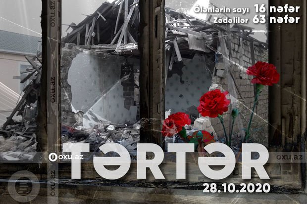 Tərtər şəhərinin “Smerç”lə vurulmasının iki ili tamam oldu