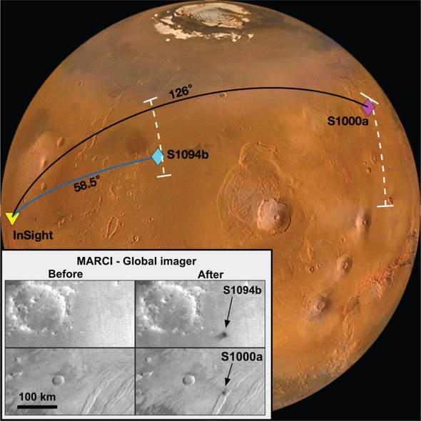 Marsda dalğası planetin bütün səthinə yayılan zəlzələ qeydə alınıb 