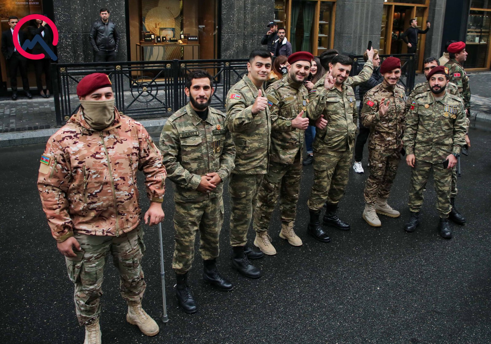 Bakıda Zəfər yürüşü... - Fotolar