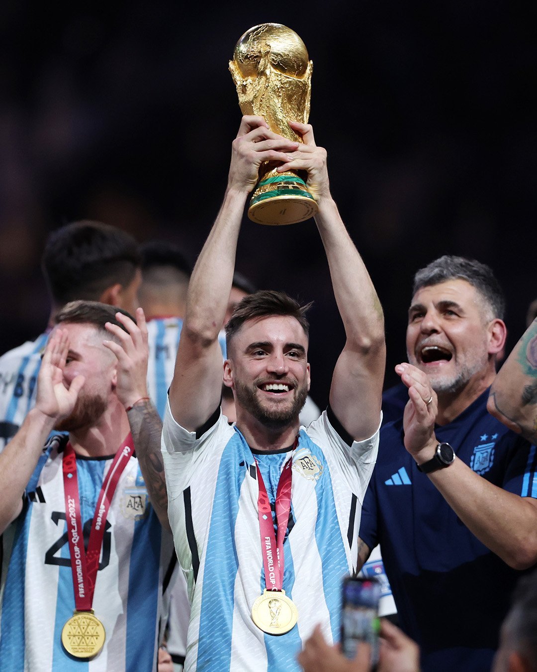 Argentina kubokuna qovuşdu - Fotolar