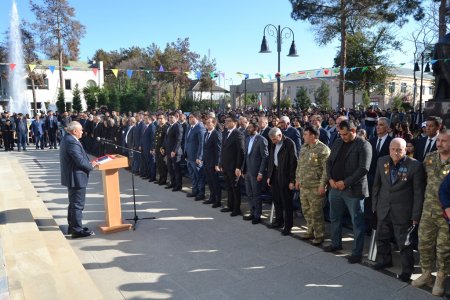 Zərdabda Zəfər Gününə həsr olunmuş tədbir keçirilib - Fotolar