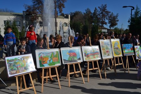 Zərdabda Zəfər Gününə həsr olunmuş tədbir keçirilib - Fotolar