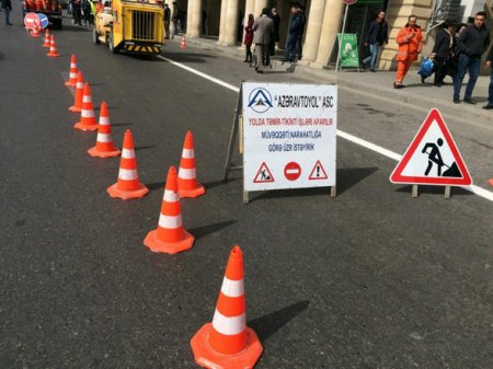 Yollarda təmir işləri aparılacaq