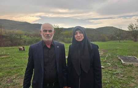 Valideynləri şəhid qardaşların həlak olduqları yeri ziyarət etdilər