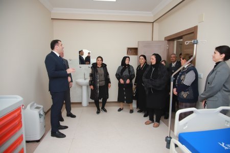 Ailə Sağlamlıq Mərkəzlərinə baş çəkildi 