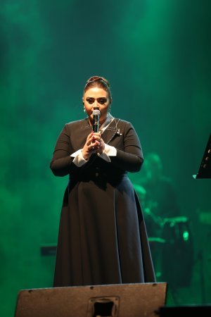 Almaxanım Əhmədlinin növbəti konserti olub